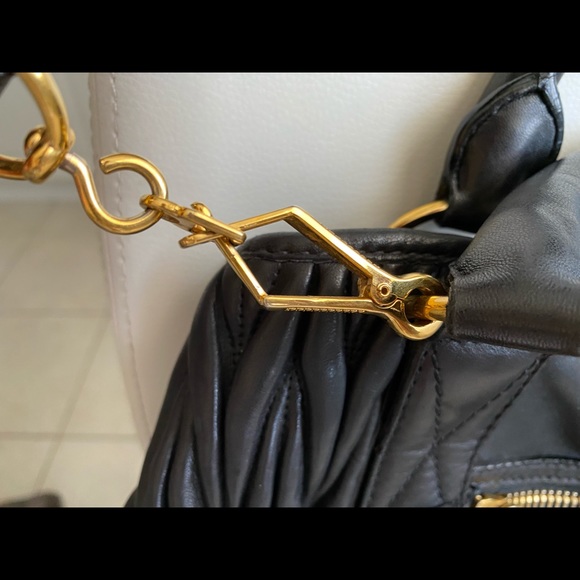 Authentic MIU MIU Quilted Large Bag - Picture 9 of 15